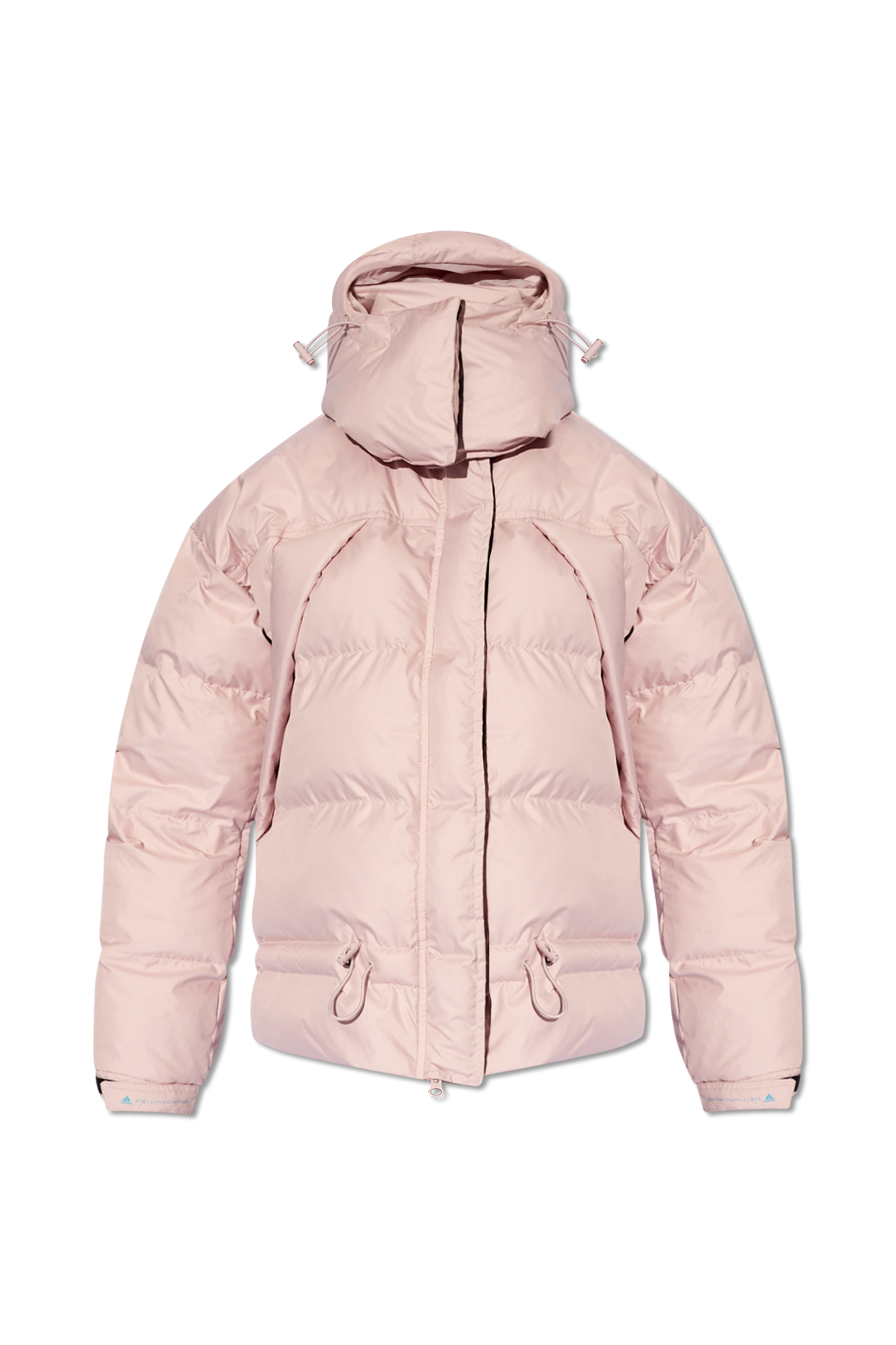 Pink adidas clearance puffer jacket